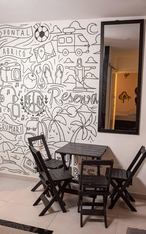Apartamento para alugar com 45m², 2 quartos e 1 vaga Apartamento para alugar com 45m², 2 quartos e 1 vagaSala de jantar
