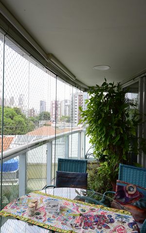 Apartamento à venda com 118m², 3 quartos e 3 vagasVaranda da Sala