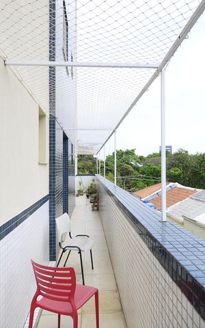 Apartamento à venda com 118m², 3 quartos e 3 vagasVaranda do Quarto 1