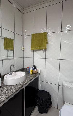 Casa à venda com 110m², 3 quartos e 2 vagasLavabo