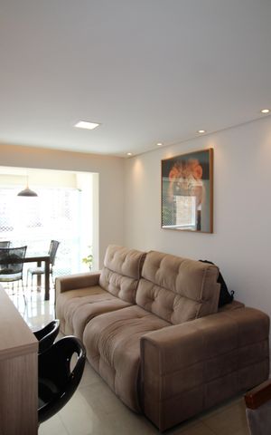 Apartamento à venda com 63m², 2 quartos e 2 vagasSala/Cozinha