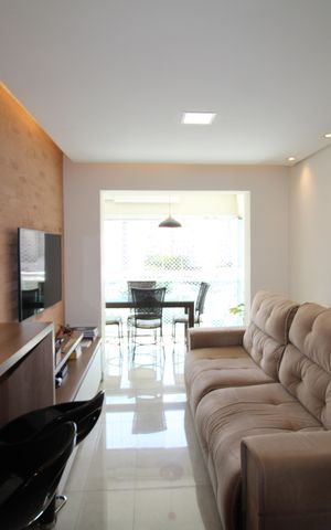 Apartamento à venda com 63m², 2 quartos e 2 vagasSala/Cozinha