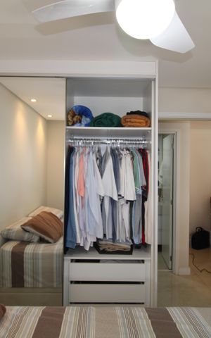 Apartamento à venda com 63m², 2 quartos e 2 vagasQuarto 1