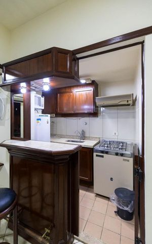 Studio para alugar com 35m², 1 quarto e 1 vaga Studio para alugar com 35m², 1 quarto e 1 vagaCozinha
