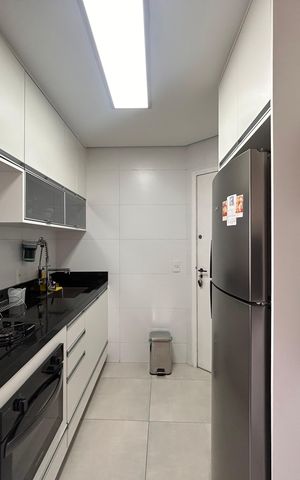 Apartamento à venda com 84m², 3 quartos e 2 vagasCozinha