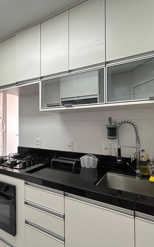 Apartamento à venda com 84m², 3 quartos e 2 vagasCozinha