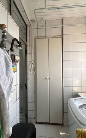 Apartamento à venda com 84m², 3 quartos e 2 vagasÁrea de Serviço