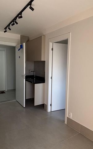 Studio à venda com 27m², 1 quarto e sem vagaSala/Cozinha
