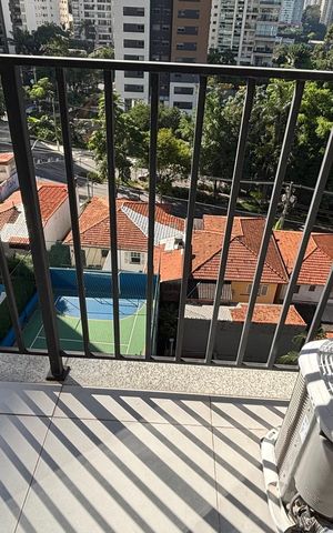 Studio à venda com 27m², 1 quarto e sem vagaVaranda da Sala/Cozinha