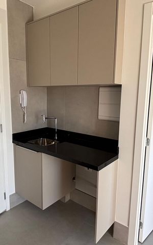 Studio à venda com 27m², 1 quarto e sem vagaSala/Cozinha