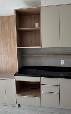 Studio à venda com 27m², 1 quarto e sem vagaSala/Cozinha