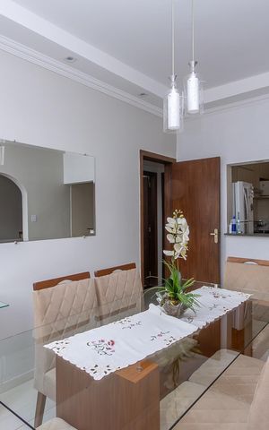 Apartamento para alugar com 110m², 2 quartos e 2 vagas Apartamento para alugar com 110m², 2 quartos e 2 vagasSala de Jantar