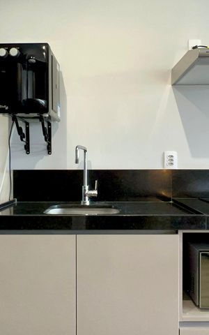 Studio para alugar com 27m², 1 quarto e sem vagaCozinha