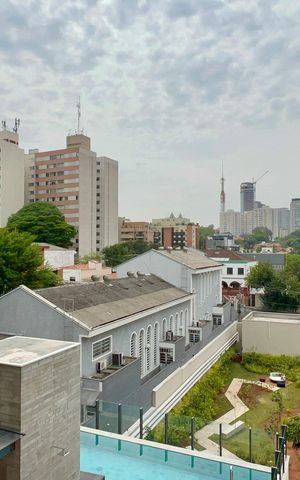 Studio para alugar com 27m², 1 quarto e sem vagaVista da Varanda do Studio