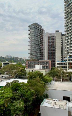 Studio para alugar com 27m², 1 quarto e sem vagaVista da Varanda do Studio