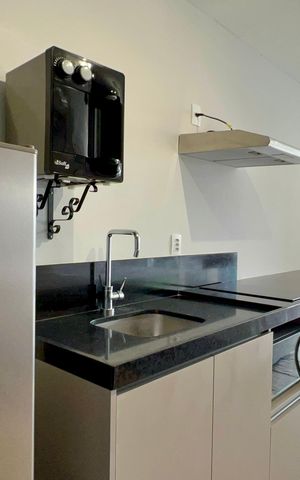 Studio para alugar com 27m², 1 quarto e sem vagaCozinha