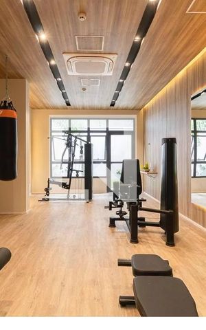Studio para alugar com 26m², 1 quarto e sem vaga Studio para alugar com 26m², 1 quarto e sem vagaÁrea comum - Academia