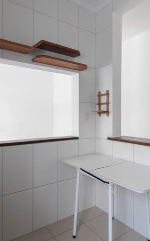Apartamento para alugar com 74m², 3 quartos e sem vagaCozinha e Área de Serviço