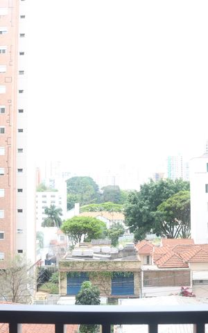 Studio para alugar com 27m², 1 quarto e sem vagaVaranda