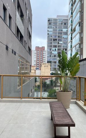 Studio para alugar com 27m², 1 quarto e sem vaga Studio para alugar com 27m², 1 quarto e sem vagaÁrea comum
