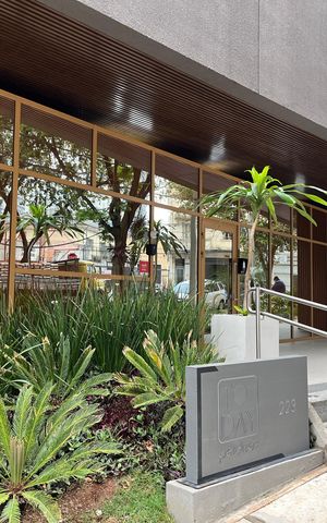 Studio para alugar com 27m², 1 quarto e sem vaga Studio para alugar com 27m², 1 quarto e sem vagaFachada do Prédio