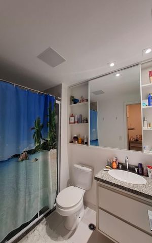 Apartamento à venda com 134m², 3 quartos e 4 vagas Apartamento à venda com 134m², 3 quartos e 4 vagasBanheiro 3