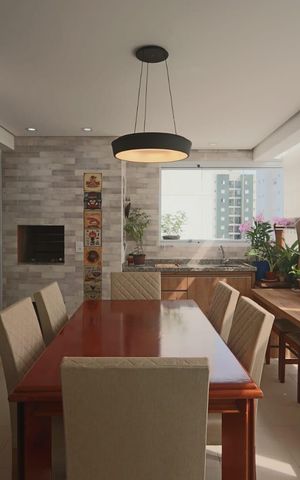 Apartamento à venda com 134m², 3 quartos e 4 vagas Apartamento à venda com 134m², 3 quartos e 4 vagasVaranda gourmet