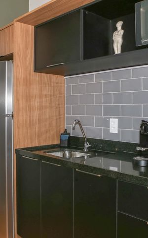 Studio à venda com 28m², 1 quarto e sem vaga Studio à venda com 28m², 1 quarto e sem vagaStudio