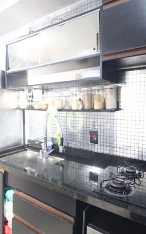 Apartamento à venda com 34m², 2 quartos e sem vagaSala/Cozinha