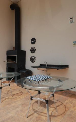 Apartamento à venda com 41m², 2 quartos e 1 vaga Apartamento à venda com 41m², 2 quartos e 1 vagaÁrea comum - Churrasqueira