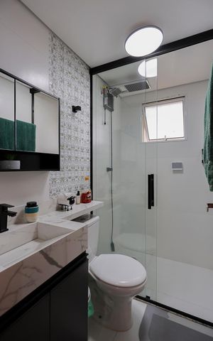 Apartamento à venda com 41m², 2 quartos e 1 vaga Apartamento à venda com 41m², 2 quartos e 1 vagaBanheiro Social
