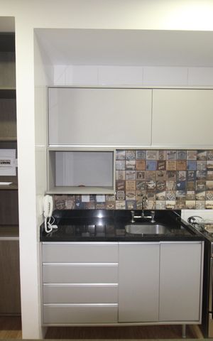 Apartamento para alugar com 42m², 1 quarto e 1 vagaSala/Cozinha
