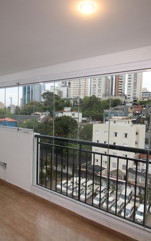 Apartamento para alugar com 42m², 1 quarto e 1 vagaVaranda da Sala/Cozinha