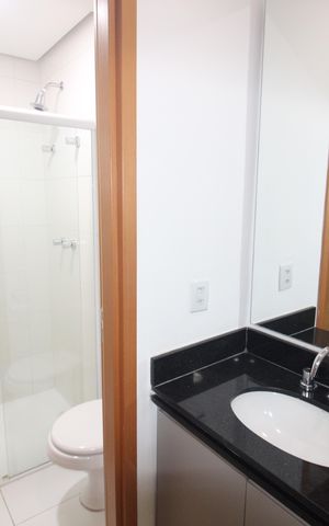Apartamento para alugar com 42m², 1 quarto e 1 vagaBanheiro Social