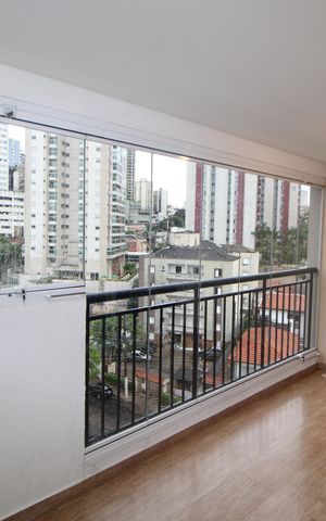Apartamento para alugar com 42m², 1 quarto e 1 vagaVaranda da Sala/Cozinha