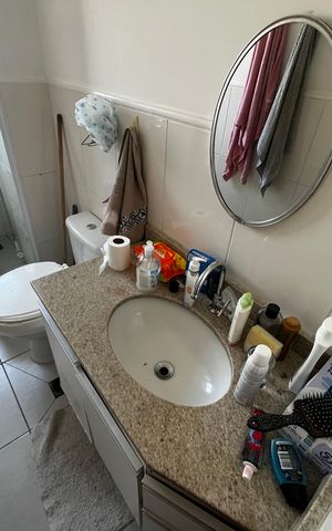 Apartamento à venda com 63m², 2 quartos e 1 vaga Apartamento à venda com 63m², 2 quartos e 1 vagaBanheiro da Suíte