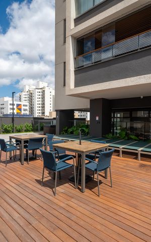 Apartamento à venda com 27m², 1 quarto e sem vaga Apartamento à venda com 27m², 1 quarto e sem vagaÁrea comum