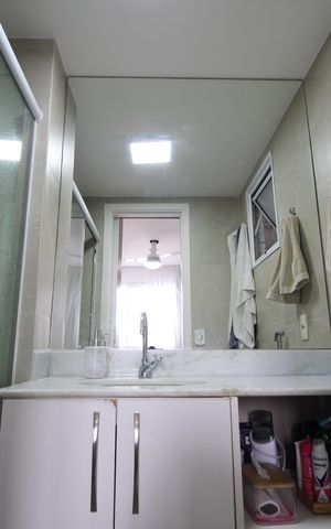 Apartamento à venda com 110m², 3 quartos e 1 vagaBanheiro da Suíte 1