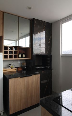 Apartamento à venda com 110m², 3 quartos e 1 vagaChurrasqueira