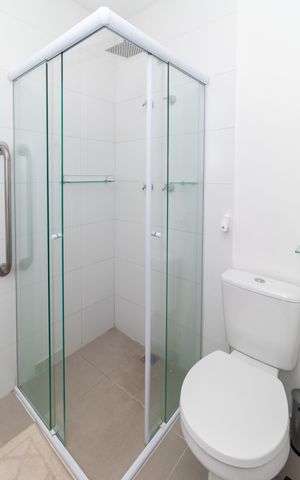 Studio à venda com 24m², 1 quarto e sem vaga Studio à venda com 24m², 1 quarto e sem vagaBanheiro