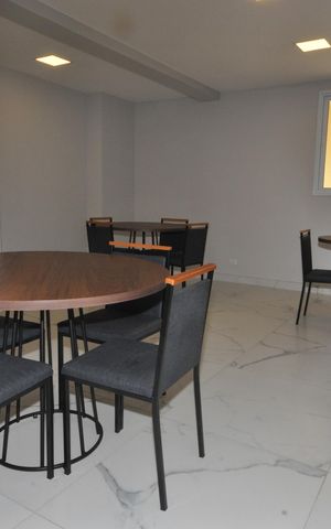 Apartamento à venda com 52m², 1 quarto e sem vagaÁrea comum - Salão de festas