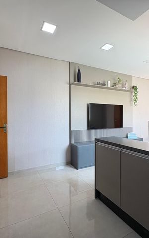Apartamento à venda com 104m², 2 quartos e 2 vagas Apartamento à venda com 104m², 2 quartos e 2 vagasCozinha