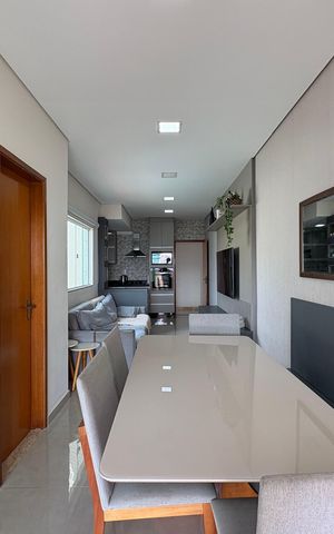 Apartamento à venda com 104m², 2 quartos e 2 vagas Apartamento à venda com 104m², 2 quartos e 2 vagasSala