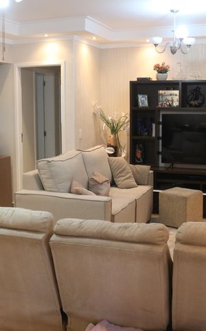 Apartamento à venda com 125m², 3 quartos e 2 vagasSala