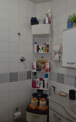 Apartamento para alugar com 74m², 2 quartos e 1 vagaBanheiro Social