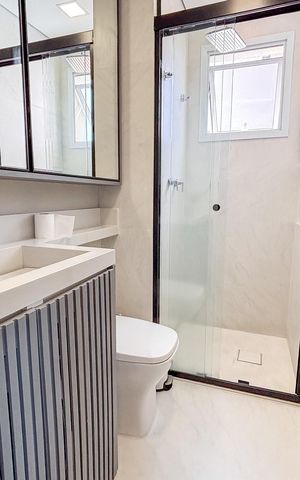 Studio à venda com 32m², 1 quarto e 1 vaga Studio à venda com 32m², 1 quarto e 1 vagaBanheiro