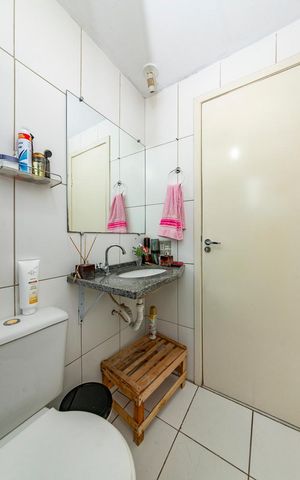 Apartamento para alugar com 69m², 2 quartos e 1 vagaBanheiro Social