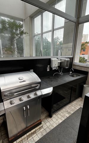 Apartamento para alugar com 82m², 2 quartos e 1 vaga Apartamento para alugar com 82m², 2 quartos e 1 vagaÁrea comum - Churrasqueira