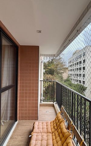 Apartamento para alugar com 85m², 2 quartos e 1 vaga Apartamento para alugar com 85m², 2 quartos e 1 vagaVaranda da sala