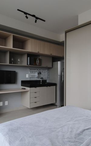 Studio para alugar com 30m², 1 quarto e 1 vagaStudio